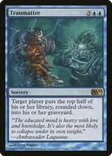 Traumatize Magic 2010 / M10 NM Blue Rare MAGIC THE GATHERING MTG CARD ABUGames