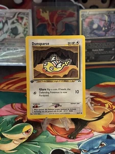 1st Edition Dunsparce 54/75 Neo Discovery Pokemon Card LP - Picture 1 of 2