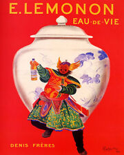 POSTER E. LEMONON CHINESE VASE WATER OF LIFE CAPPIELLO VINTAGE REPRO FREE S/H