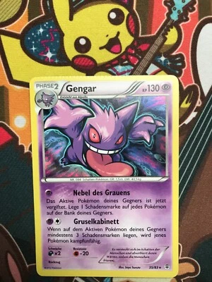 Gengar Holo 35/83 Generationen deutsch Pokemon NM (Produktionsfehler Rand) - Bild 1 von 2
