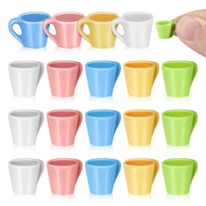 20 Pcs Simulationspokal Baby Miniaturbecher Zum Basteln Kleine Teetassen - Bild 1 von 12