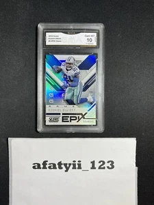 2019 Panini Score Epix Season #9 Ezekiel Elliott Dallas Cowboys GMA GEM MINT 10 - Picture 1 of 2