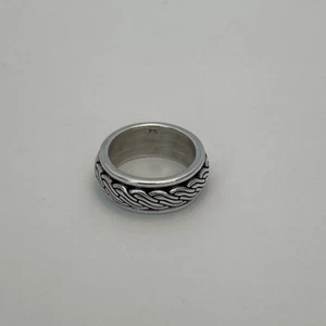 Sterling Silver Celtic Wave Ring Band size 5 - Picture 1 of 4