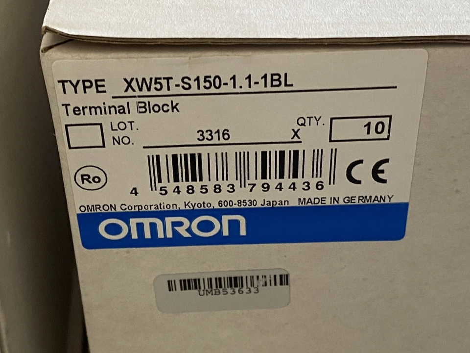 Xw5t-S150-1.1-1Bl Omron 10 Pieces - Image 1 of 4