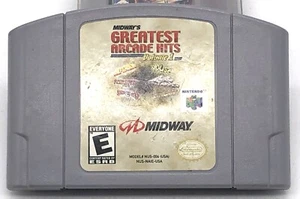 SOLO CARTUCHO DE JUEGO MIDWAY'S ARCADE GREAT HITS N64 NINTENDO 64 - Imagen 1 de 2