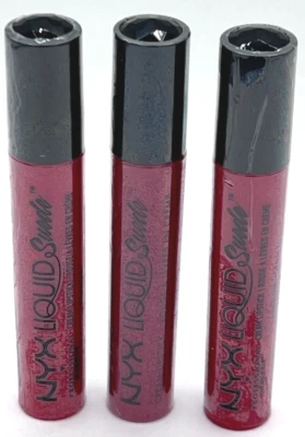 NYX MAKEUP LIQUID SUEDE CREAM LIPSTICK 0.13oz/4ml CHOOSE YOUR COLOR-PACK OF 3 - Image 1 of 2