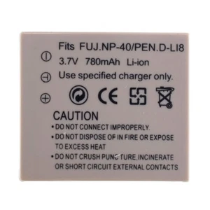 Battery Pack for SANYO VPC-E760 VPC-E870 VPC-E870 VPC-E760 VPC-E890 Fuji NP40 - Picture 1 of 6