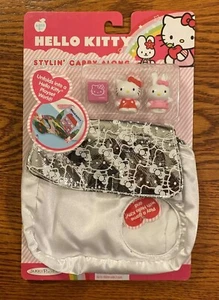 Hello Kitty Stylin’ Carry Along Wristlet Bag with miniature figures and game NEW - Picture 1 of 2