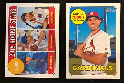 2018 Topps Heritage Baseball Cards (#1-249) Singles You Pick - Image 1 of 2