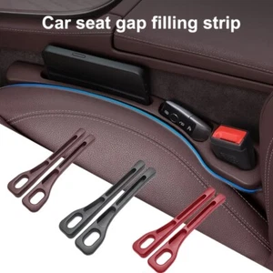Car Seat Gap Organizer Strips/Double Slot Design Anti-Leak Storage Universal- - Picture 1 of 20