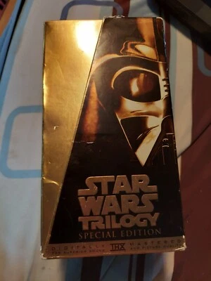 Star Wars Trilogy Special Edition VHS Gold Box Set 1997 Episodes IV, V, VI - Image 1 of 2