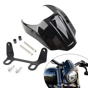 Front Headlight Fairing Cover Mask For Harley Softail Breakout FXBR FXBRS 18-21 - Picture 1 of 11
