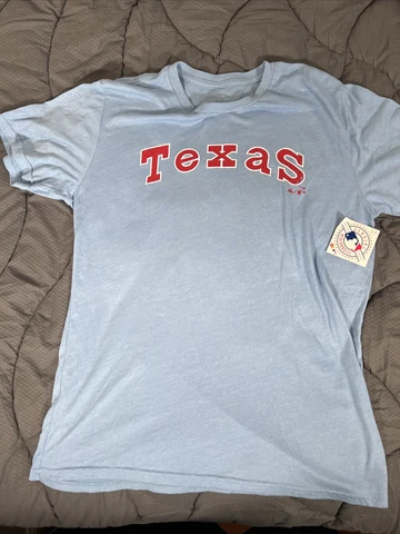 New men’s 2X Texas Rangers t-shirt Cover