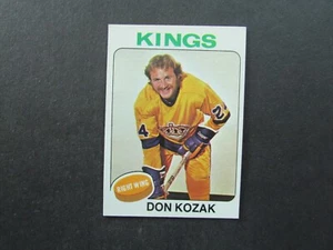 Tarjeta de hockey Topps #276 1975-76 de Don Kozak - Imagen 1 de 2