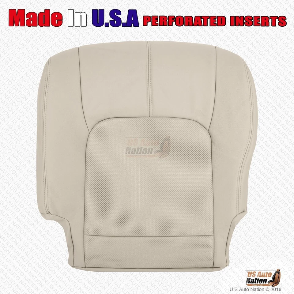 2013 2014 For Nissan Murano Front Driver Bottom Perforated Leather Cover Tan - Image 1 of 4