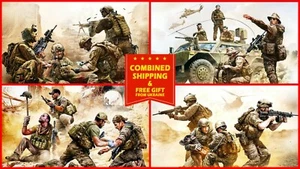 BUNDLE LOT OF MODERN WARS SERIES 4 PLASTIC KITS 1/35 MASTER BOX - Picture 1 of 12