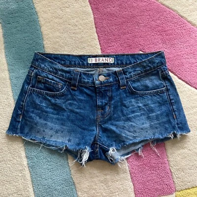 Pantalones Cortos Jean Denim Azul Medio Estampado Estrella Vintage Marca J 24 00 Foto 1 de 4