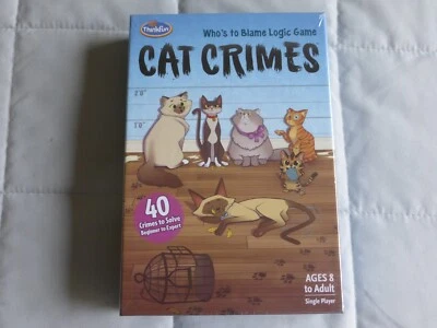 Juego de lógica ThinkFun Cat Crimes (1550) nuevo precintado Foto 1 de 4