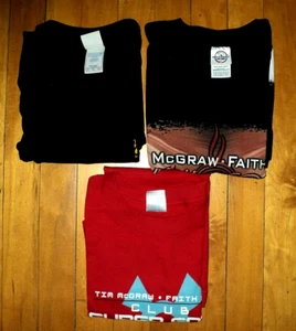 Tim McGraw Faith Hill Soul 2 Soul Konzert Tour NEU T-Shirt Paket Größe XL & Large - Bild 1 von 9