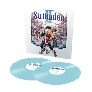Suikoden II 2 Original Video Game Vinyl Soundtrack 2LP Light Blue Record OST VGM - Picture 1 of 3