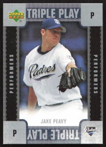 2007 Upper Deck Triple Play Performers  Jake Peavy #TP-JP San Diego Padres