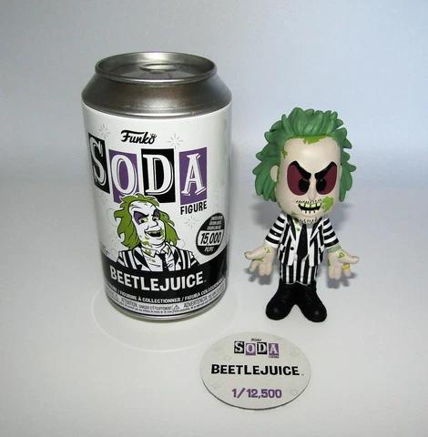 FUNKO SODA VINYL FIGURE BEETLEJUICE #1/12500 Cover