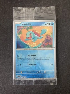 Squirtle 007/165 151 Pokemon Center Reverse Holo Master Set Card Promo Sealed NM - Picture 1 of 3