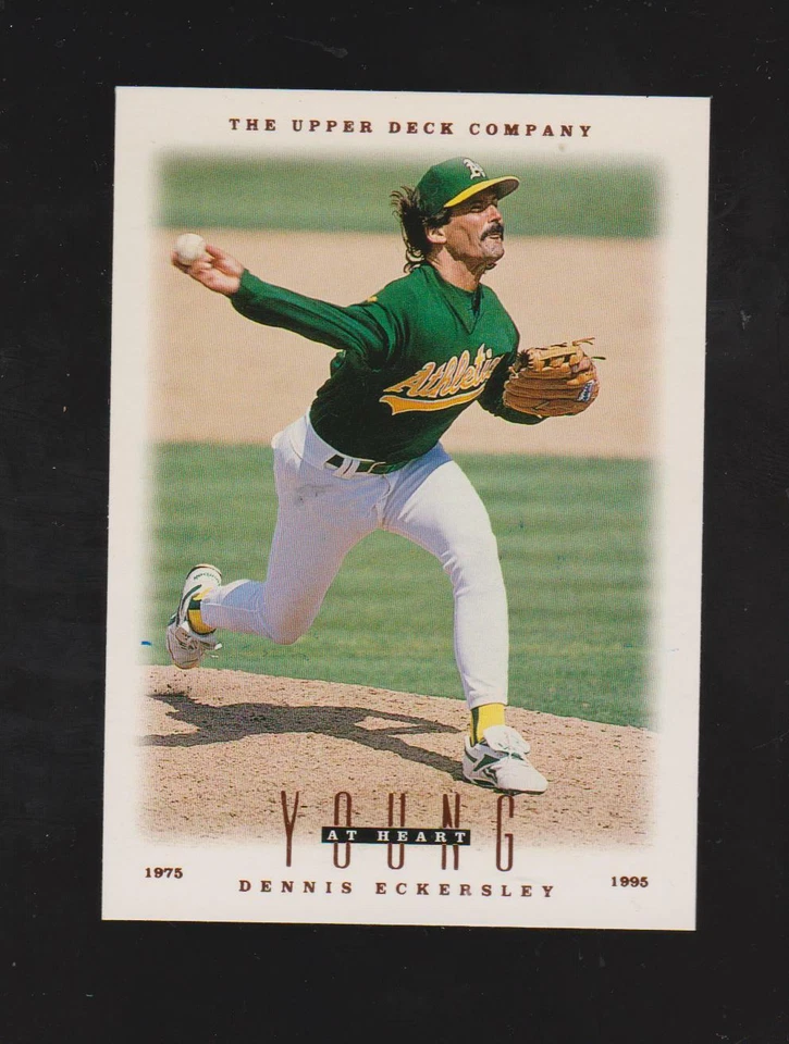1996 Upper Deck Young at Heart #101 Dennis Eckersley, St. Louis Cardinals HOF - Image 1 of 1