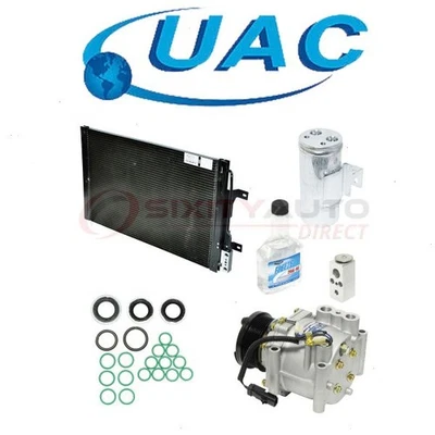 UAC AC Compressor & Component Kit for 1999 Dodge Ram 3500 Van - Heating Air ha Foto 1 de 4