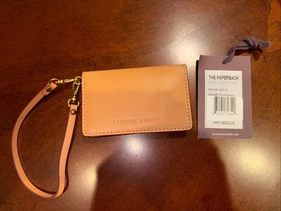 NUEVO Portatarjetas Etienne Aigner Billetera Plegable Muñequera *Leer descripción Marrón Foto 1 de 4