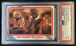 1980 Topps Star Wars: The Empire Strikes Back Secret of Yoda #63 PSA 7 - Picture 1 of 2