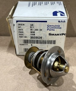 Genuino Cummins 3928639 Termostato Motor Refrigerante 181 Grados Nuevo Antiguo Stock - Imagen 1 de 4