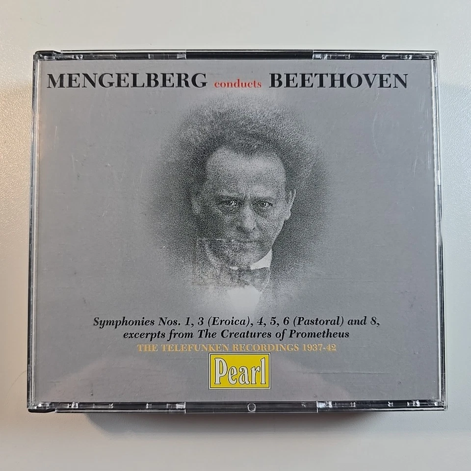 Mengelberg Conducts Beethoven. Symphonies 1, 3-6, 8 (Pearl, 2000) 3CD - Image 1 of 2