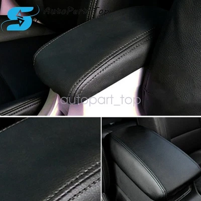 Se adapta a Subaru Forester XSL XT X 2016 2017 consola central reposabrazos cubierta almohadilla negra Foto 1 de 4