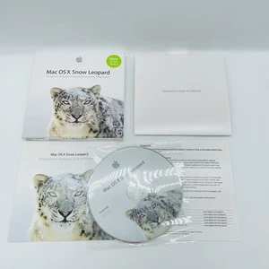 Apple Mac OS X Snow Leopard 10.6.3 Retail Install DVD MC573Z/A, Fast Free Ship - Afbeelding 1 van 7