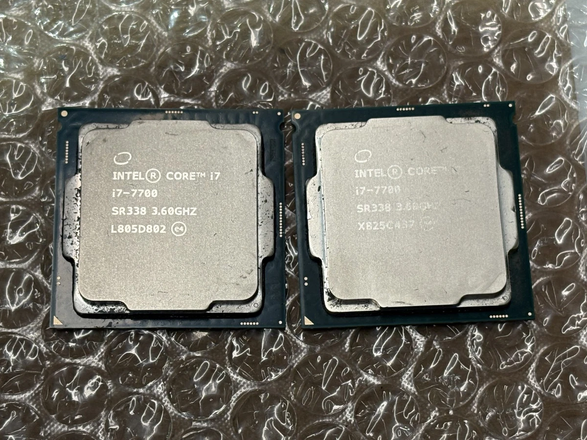 Intel Core i7-7700 Processor Model Computer Processors (CPUs) for