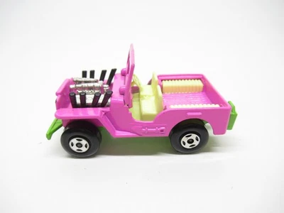 MATCHBOX SUPERFAST 1971 #2 PINK JEEP HOT ROD MINT MINUS - Image 1 of 4