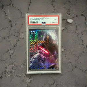 2024 Topps Chrome Galaxy Star War #4 Beyond The Cave X-Fractor /10 PSA 9 - Picture 1 of 3