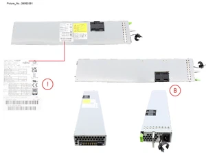 Fujitsu 80 Gold Plus PSU Eternus DX S4 HE SPARE FE/CE PSU CA05954-3940 - Picture 1 of 1