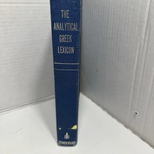 The Analytical Greek Lexicon 1970 Zondervan Vintage Hardback - Picture 1 of 14