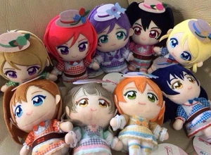 Love Live GIGO 2025 Limited Nuipurike Peluche Bambola Mascotte Set Completo di 9 NUOVO - Foto 1 di 3