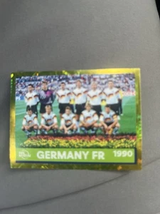 2022 FIFA World Cup Stickers - Germany 1990 Team Gold Foil RARE PANINI - Picture 1 of 2