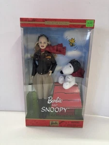 Barbie y Snoopy Barón Rojo Edición Coleccionista Cacahuetes 2001 Mattel 55558  - Imagen 1 de 2