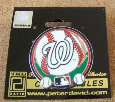 Washington Nationals baseball lapel pin MLB 2008 - Image 1 of 4