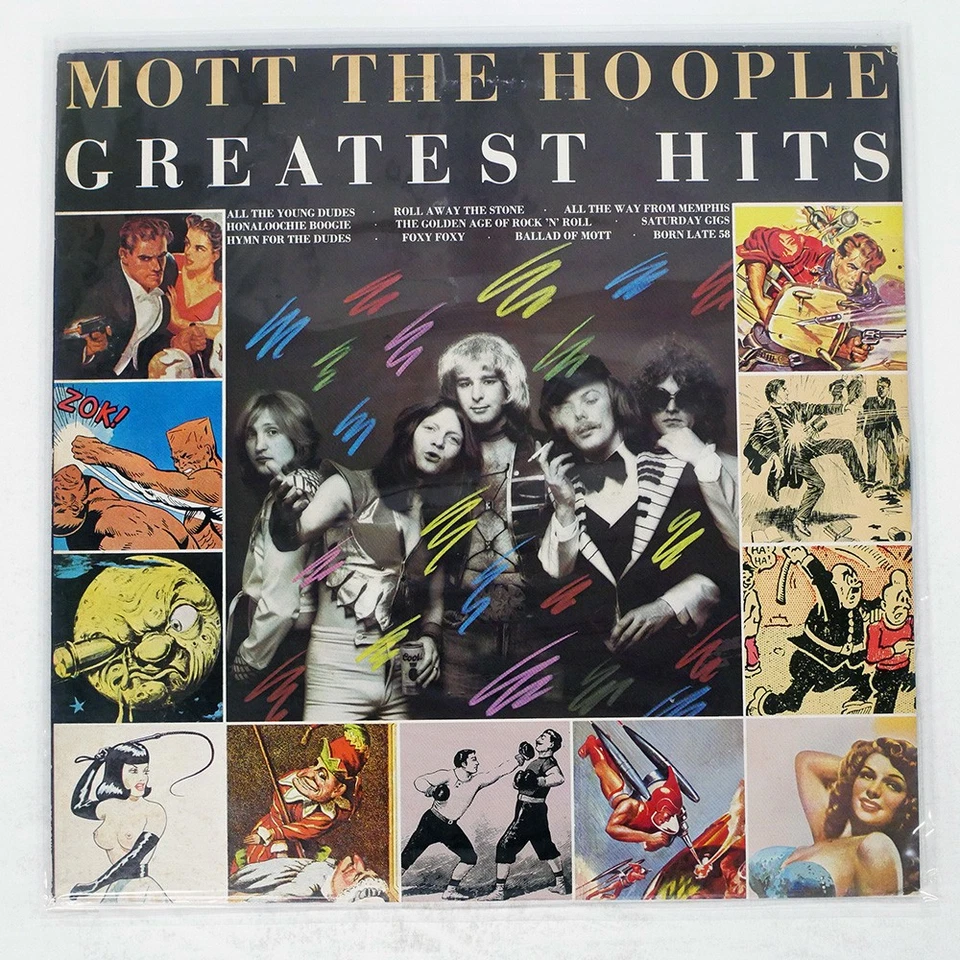 MOTT THE HOOPLE GREATEST HITS CBS 25AP61 Japan VINYL LP Foto 1 de 1