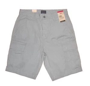 NWT Men's Levi's Carrier Cargo Size 29 Waist Grey Shorts - Picture 1 of 3