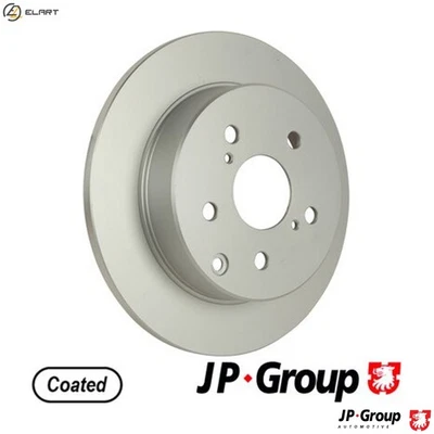 2x BRAKE DISC 4863201400 FOR TOYOTA 1NR-FE 1.3L 1ND-TV 1.4L 4ZZ-FE 1.4L 4cyl - Image 1 of 4