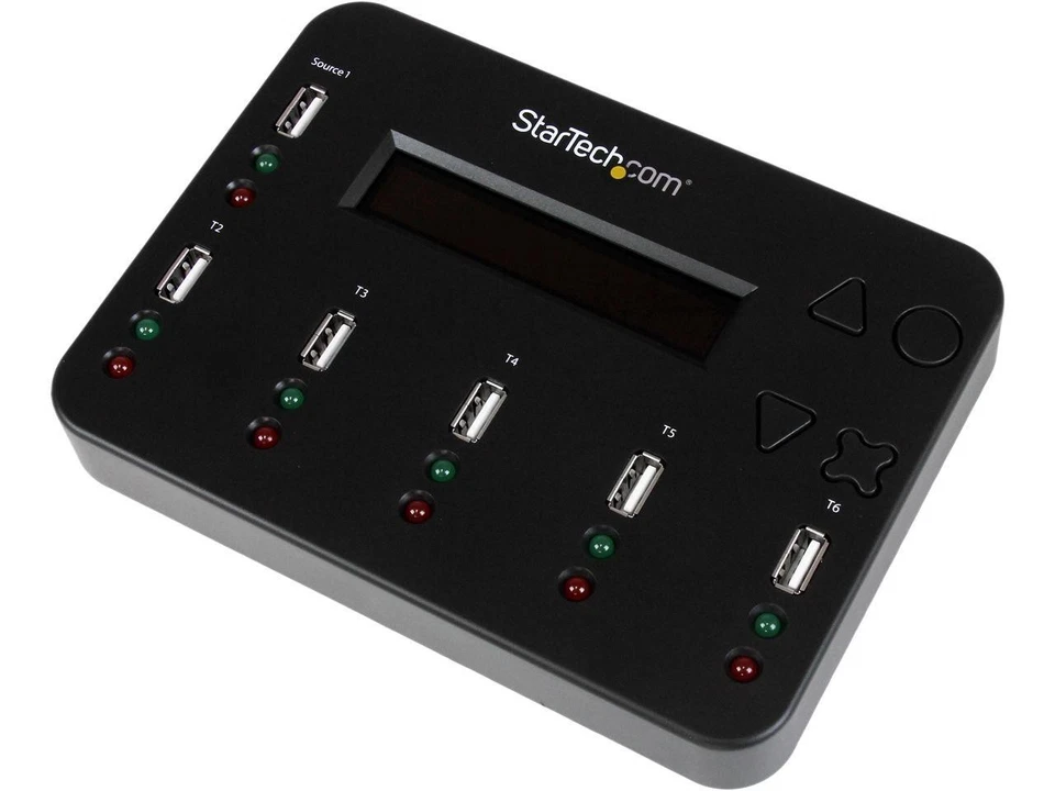 StarTech.com USBDUP15 6 - USB A (4 pin) Female Standalone 1:5 USB Flash Drive - Image 1 of 4