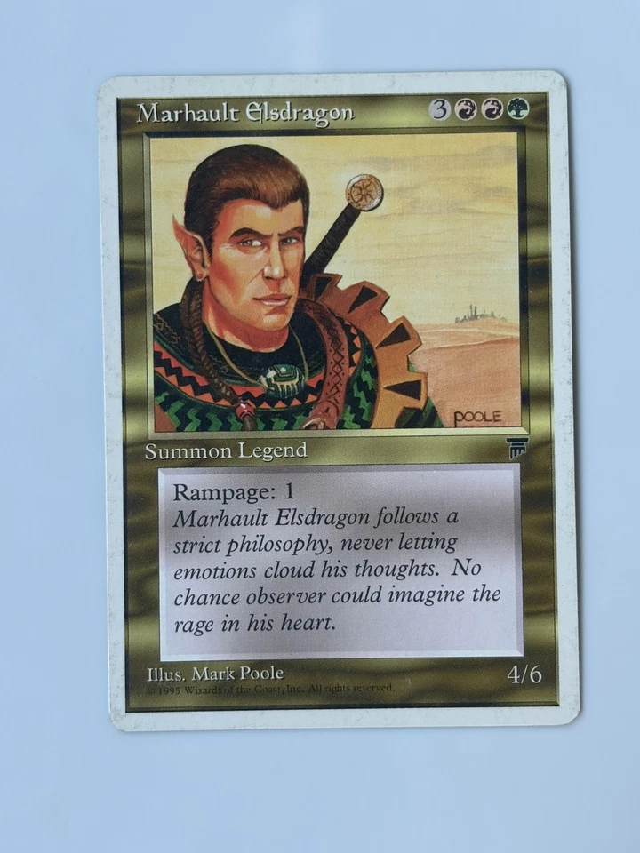 Marhault Elsdragon Chronicles Magic the Gathering Card - Image 1 of 1