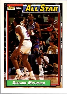 1992-93 Topps #110 Dikembe Mutombo - Picture 1 of 2